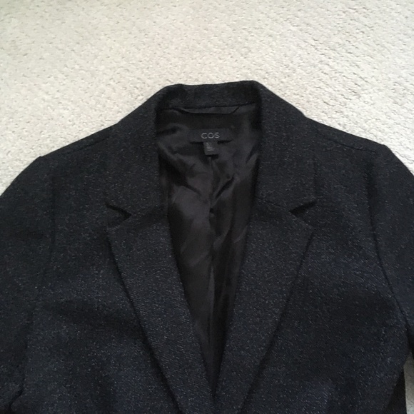 COS Tie Waist Blazer/Jacket Wool Blend - Picture 7 of 9